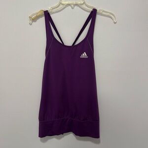 3/$15 NWOT Adidas climalite tank purple size medium. Excellent unused condition